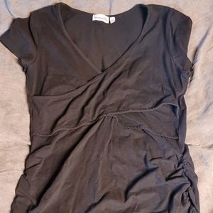 Surplice nursing and maternity top